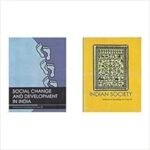 NCERT Sociology Books Set UPSC for Class 12 - 2 Binding Books (Latest Edition, CBSE, Binding Included, IAS, Civil Services, IFS etc exam prepration)